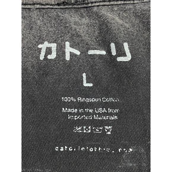 INITIAL D Anime Shirt by Catori Co. Size Large Graphic Tee with Fade Effect - Picture 5 of 11